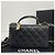 Gucci Mini Caviar Flap Top Handle Nero - vista 6