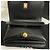 Gucci Mini Caviar Flap Top Handle Nero - vista 8