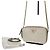 Prada Saffiano Odette Chain Belt Bag Weiß