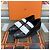 Hermès Mocasín Royal Bicolor Negro Blanco Plata Multicolor - vista 2