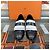 Hermès Mocasín Royal Bicolor Negro Blanco Plata Multicolor - vista 4