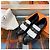Hermès Mocasín Royal Bicolor Negro Blanco Plata Multicolor - vista 7