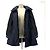 Chaqueta larga reversible de plumón para mujer Moncler Negro - vista 4
