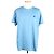Burberry T-Shirt mit besticktem Logo Blau XL