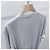 Hermès Belkirobe Patch Crewneck Baumwoll-T-Shirt Blau - Ansicht 5
