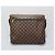 Louis Vuitton Borsa a tracolla Brooklyn MM in Damier Ebène Marrone - vista 4