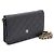 Chanel Bolsa de ombro e Crossbody WOC em Caviar com Corrente Dourada Preto - vista 2