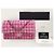 Chanel Borsa a tracolla con catena media classica in tweed rosa e argento - vista 8