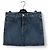 Balenciaga Minifalda vaquera de cintura baja Talla Multicolor