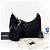 Prada Borsa Hobo Multi Tessuto in Nylon Crossbody Nero - vista 3