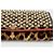 Christian Louboutin Refurbished Leopard Gold Studded Strap Long Wallet Multiple colors - view 6