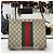 Gucci GG Supreme Canvas Web Strap Clutch Bag Mehrfarben - Ansicht 7