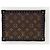 Louis Vuitton Clutch e borsa messenger Monogram Macassar Marrone - vista 7