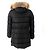 Abrigo acolchado largo para mujer Moncler Fragon - vista 3