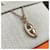 Hermès Collier Chandel Mini Maillon Rose Gold/Cream Blanc  - vue 4