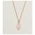 Hermès Collier Chandel Mini Maillon Rose Gold/Cream Blanc  - vue 8