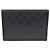 Gucci Clutch da uomo in pelle nera goffrata GG Nero - vista 4