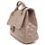 Chanel Vintage Castle Lock Handtasche mit Kette und Tragegriff Braun - Ansicht 2