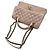 Chanel Vintage Castle Lock Handtasche mit Kette und Tragegriff Braun - Ansicht 4