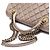 Chanel Vintage Castle Lock Handtasche mit Kette und Tragegriff Braun - Ansicht 5