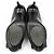 Roger Vivier Décolleté in vernice nera con fibbia metallica argentata Trumpet Nero - vista 6