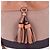 Burberry Borsa a mano e a spalla Ashby con nappa marrone - vista 3
