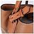 Burberry Borsa a mano e a spalla Ashby con nappa marrone - vista 7