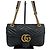 Gucci Borsa a Spalla Marmont Matelassé Nero