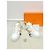 Hermès Sneakers Abantaus in shearling con logo bianco - vista 7