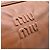 Miu Miu Borsa Bowling con logo in rilievo Marrone - vista 8