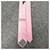 Dior Seidenjacquard-Krawatte Rosa Anthrazit Grau Weiß Braun - Ansicht 3