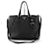 Prada Borsa Tote e Borsa a Spalla Vitello Nero - vista 3