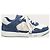 Oblique Dior Sneakers basse Galaxy in denim bianco e blu con motivo obliquo - vista 2