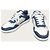 Oblique Dior Sneakers basse Galaxy in denim bianco e blu con motivo obliquo - vista 3