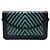 Chanel Borsa a tracolla WOC Chevron Boy Multicolore - vista 4