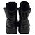 Chanel Baskets montantes en agneau verni - vue 4