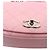 Chanel Bolsa de alça superior com aba acolchoada em pele de cordeiro rosa - vista 9