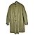 Céline Cappotto militare con cappuccio in shearling con logo D'oro