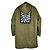 Céline Cappotto militare con cappuccio in shearling con logo D'oro - vista 4