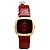 Rolex Orologio Cellini Cellini da uomo in pelle Oro Borgogna Rosso Ombré Manuale