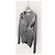 Thom Browne Charcoal Koi Taping Kaschmir-Cardigan Braun - Ansicht 2