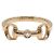 Gucci Horsebit Ring mit Diamanten Pink