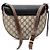 Gucci Borsa a tracolla mezzaluna Supreme Padlock Small Multicolore - vista 3