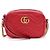 Gucci Borsa a Spalla e Borsa a Tracolla GG Marmont Matelassé Mini Chain Rosso