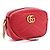 Gucci Borsa a Spalla e Borsa a Tracolla GG Marmont Matelassé Mini Chain Rosso - vista 2