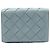 Bottega Veneta Cartera Intrecciato Azul