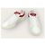Louis Vuitton Rote Luxembourg Leder-Sneaker mit LV-Logo - Ansicht 3