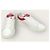 Louis Vuitton Rote Luxembourg Leder-Sneaker mit LV-Logo - Ansicht 4