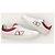 Louis Vuitton Rote Luxembourg Leder-Sneaker mit LV-Logo - Ansicht 5
