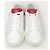 Louis Vuitton Rote Luxembourg Leder-Sneaker mit LV-Logo - Ansicht 6
